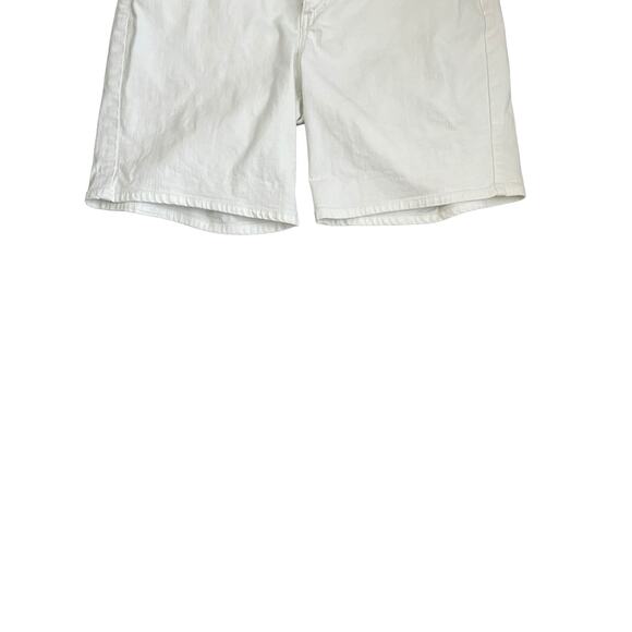 Riders by Lee Girls Bermuda Shorts 12 White Mid Rise Gorpcore Casual Basics - Picture 7 of 10